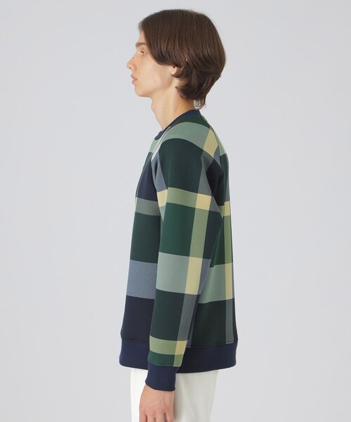 valentineさん用　チェック使いスウェット　クレストブリッジ BLACK LABEL CRESTBRIDGE（ブラックレーベル・クレストブリッジ