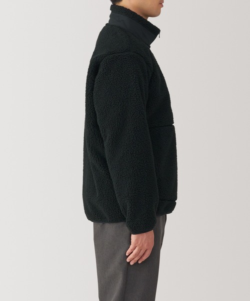 M(男性L-XL)◆確保済◆関税無◆国内発◆TAGLIATORE ボアフリース 無印良品 コート ジャケット 紳士 ボアフリースジャケット