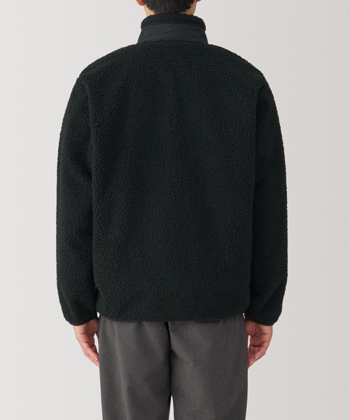 無印良品（MUJI） コート ジャケット 紳士 ボアフリースジャケット