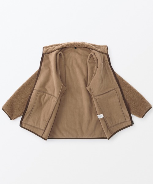 無印良品 コート ジャケット 紳士 ボアフリースジャケット