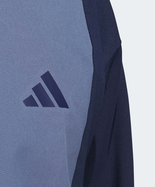 adidas パーカー COLD.RDY ハーフジップ フーディージャケット