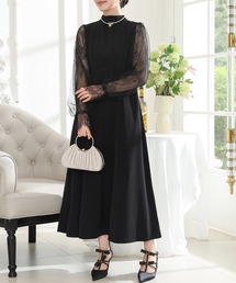 Lace Ladies（レースレディース） ドレス プチハイネック レース