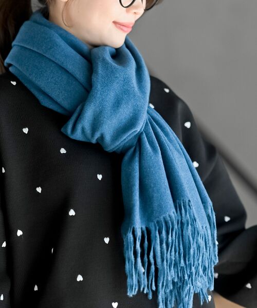 r・p・s（アールピーエス） ストール マフラー 無地大判ストール