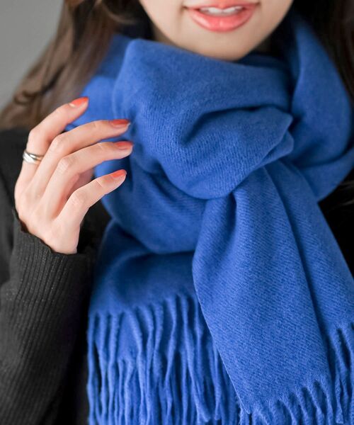 r・p・s（アールピーエス） ストール マフラー 無地大判ストール