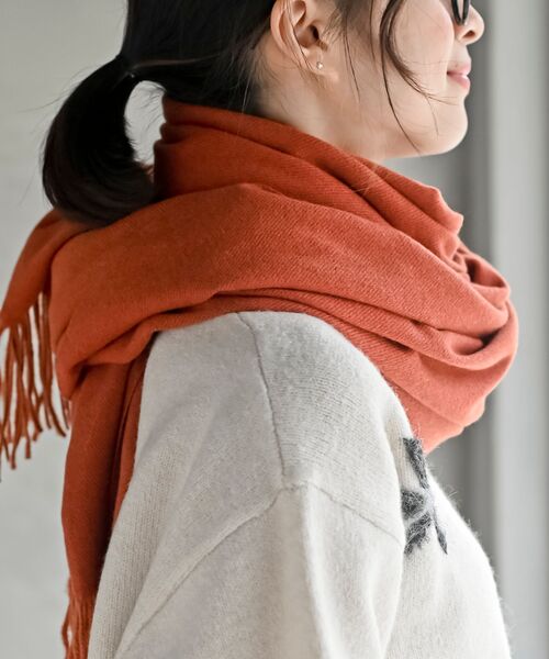 r・p・s（アールピーエス） ストール マフラー 無地大判ストール