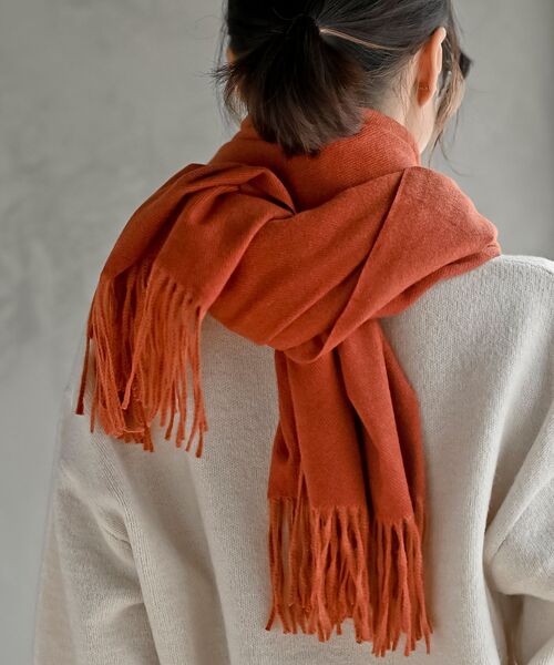 r・p・s（アールピーエス） ストール マフラー 無地大判ストール