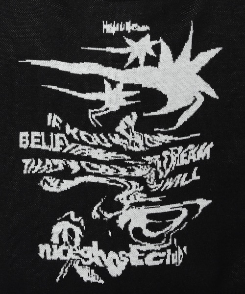 NICE GHOST CLUB ニット セーター 「UNISEX」niceghostclub