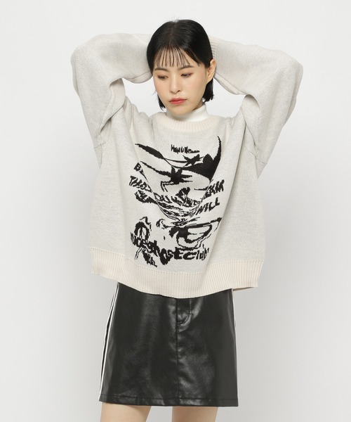 NICE GHOST CLUB（ナイスゴーストクラブ） ニット セーター 「UNISEX