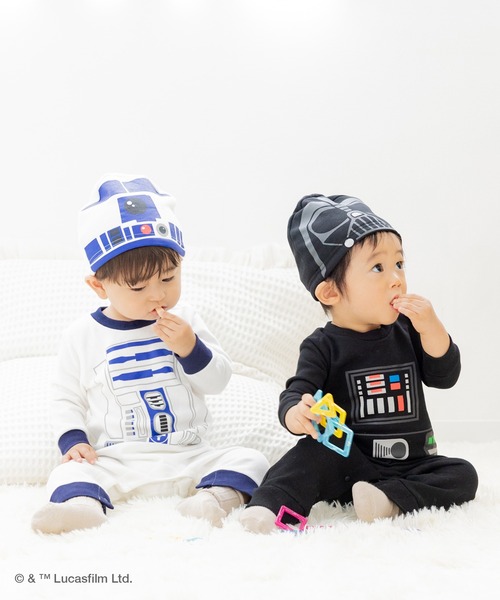 STAR WARS（スター・ウォーズ） ベビー服 ロンパース キャラクター裏毛 