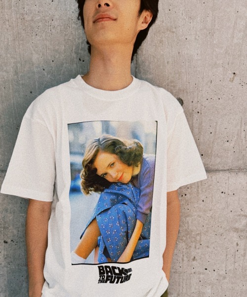 大人気即完売商品！ニコアンド　バックトゥーザフューチャー　半袖　Tシャツ 独特の上品 大人気即完売商品！ニコアンド バックトゥーザ