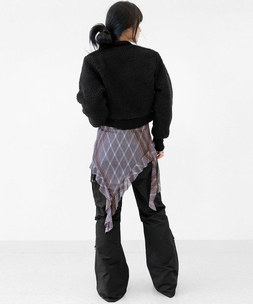 Dリングブーツカットパンツ セール】Dリング セミブーツカット ナイロンパンツ（その他