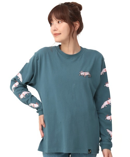 go slow caravan tシャツ USAコットンウーパールーパーロングT