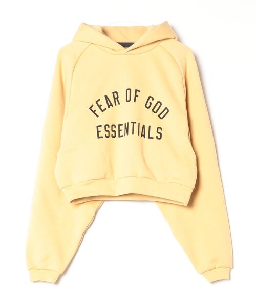 パーカー ESSENTIALS/エッセンシャルズ/CROPPED HOODIE レディース メンズ