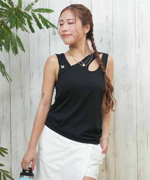 Hurley(ハーレー)★ジッパーアップ ラッシュガード WT835BHL Hurley ラッシュガード Hurley/ハーレー カップ付き/UVケア