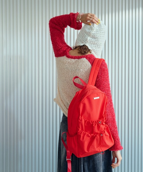 デイバック リュック マルチカラードロストリュック レディース