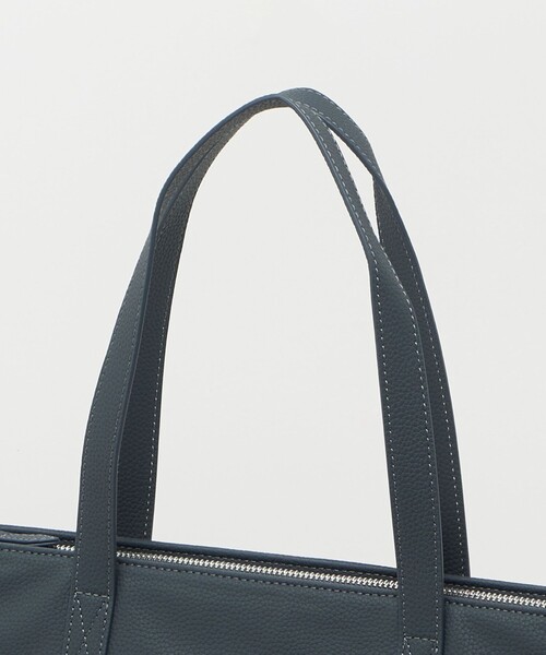 UNITED ARROWS トートバッグ マイクロファイバー ジップ メンズ