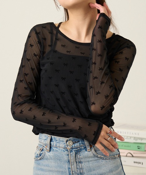 tシャツ フロッキーチュールシアープルオーバー レディース 6002360_000.jpg?fitin=720:720