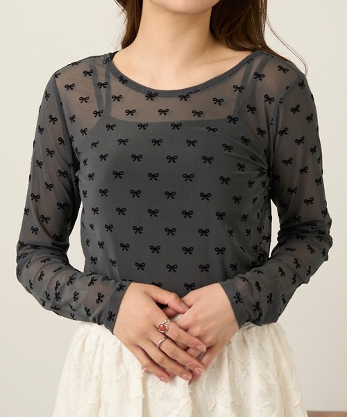 tシャツ フロッキーチュールシアープルオーバー レディース 6002360_000.jpg?fitin=720:720