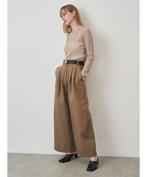 エレンディーク　ラメニット ELENDEEK ニット セーター フィルムラメニット レディース