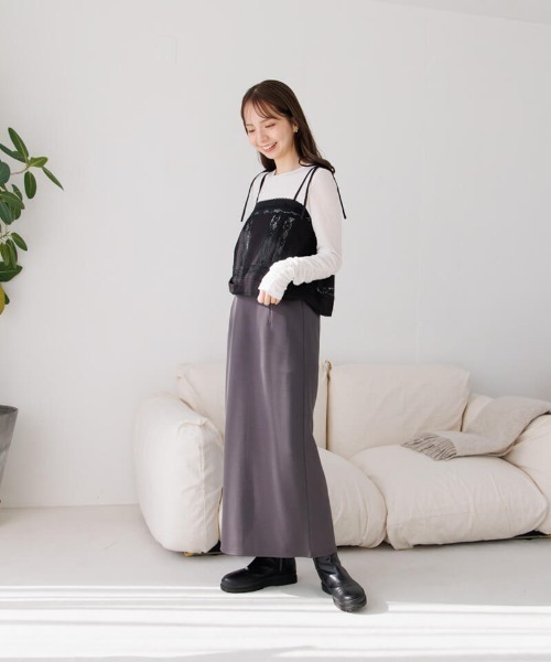 新品　Vlas Blomme⭐︎レース付きキャミソール SALE】Vlas Blomme｜ピンタックレースキャミソール｜通販 - ソコノワ