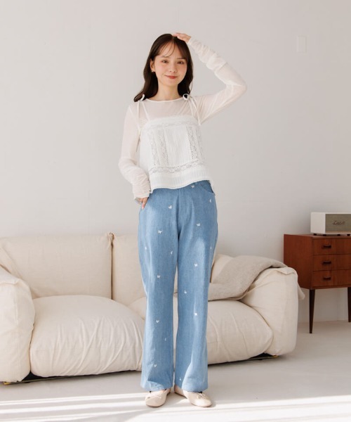 flower キャミソール ブルームレースビスチェ : ZOZOTOWN Yahoo!店