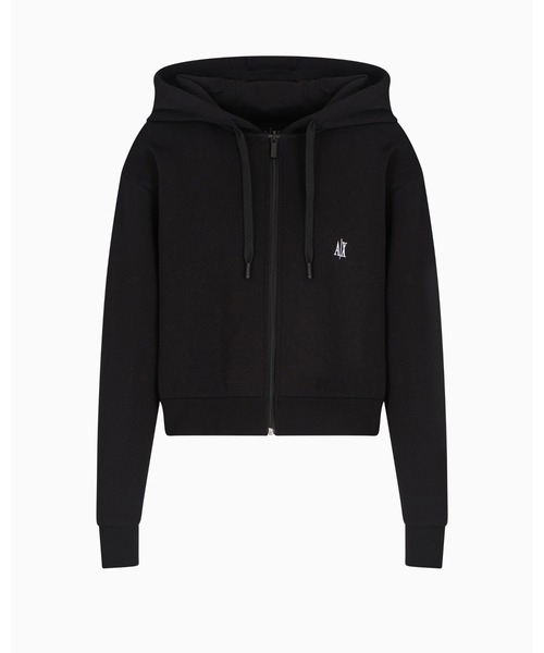 トレーナー スウェット 「A|X アルマーニ エクスチェンジ」ICON フーデッドジップアップスウェットシャツ レディース ARMANI EXCHANGE トレーナー スウェット 「A|X アルマーニ