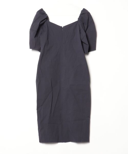 VERMEIL par iena / 半袖ワンピース/38/ポリエステル/BLK/22-040-938-1130-2-0 VERMEIL par iena（ヴェルメイユパーイエナ） 半袖ワンピース 38