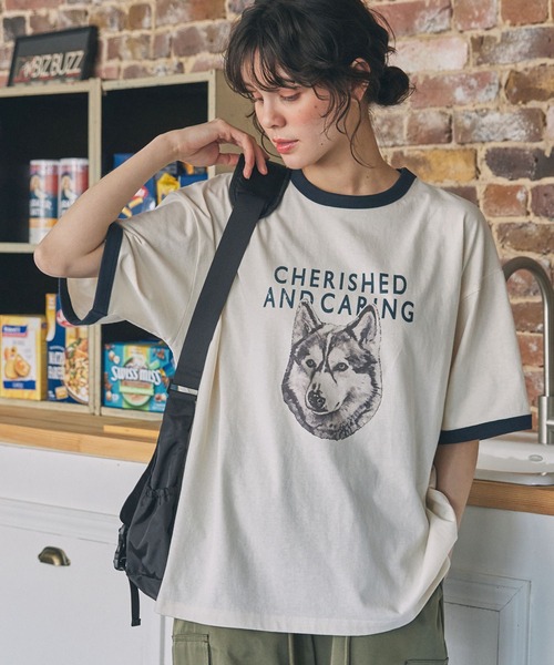 KODAK★大人気★グラフィックリンガー半袖Ｔシャツ♪ KODAK☆大人気☆シナリグラフィック半袖Tシャツ♪ (KODAK/T