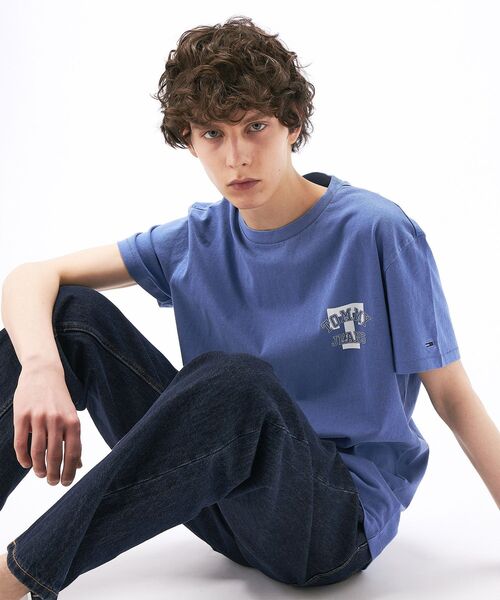 TOMMY JEANS（トミー・ジーンズ） tシャツ レギュラーフィット 