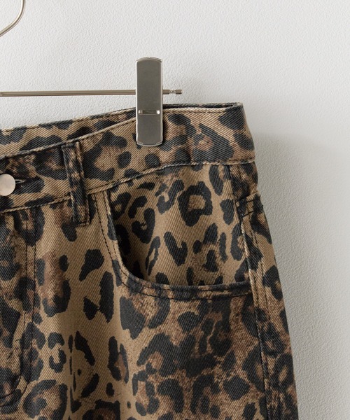sudo leopard half pt「stanpard」 レオパード Theater code パンツ Leopard Half Pants / レオパード柄 ハーフ