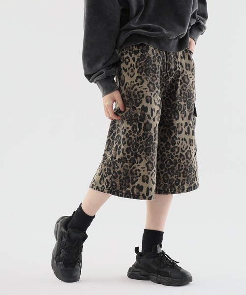 Theater code パンツ Leopard Half Pants / レオパード柄 ハーフ