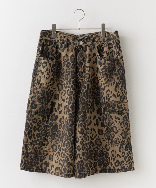 Theater code パンツ Leopard Half Pants / レオパード柄 ハーフ