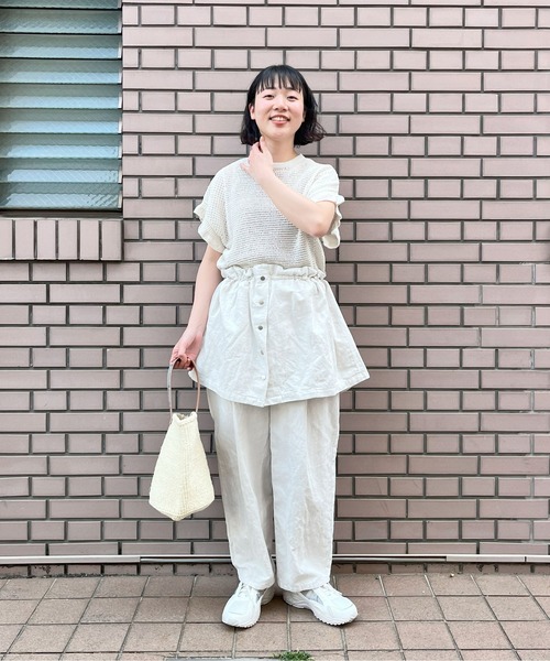 yuni ジーンズ デニム デニムパンツ コットンリネンデニム