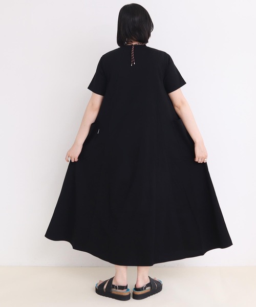I am in fact ワンピース Suai-mai ゴアードTワンピース
