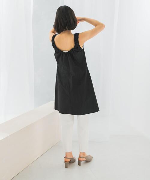 ワンピース le　SHIRRING MIDI ONE-PIECE_11