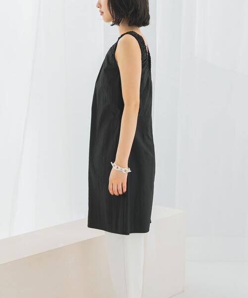 ワンピース le　SHIRRING MIDI ONE-PIECE_13