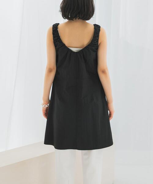 ワンピース le　SHIRRING MIDI ONE-PIECE_14