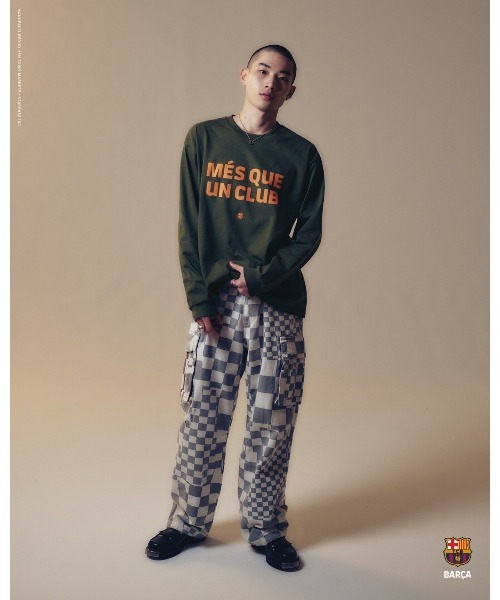 【未使用品・タグ付き】FC Barcelona 長袖 YEN TOWN MARKET セーター ニット 「FC BARCELONA」FCバルセロナ