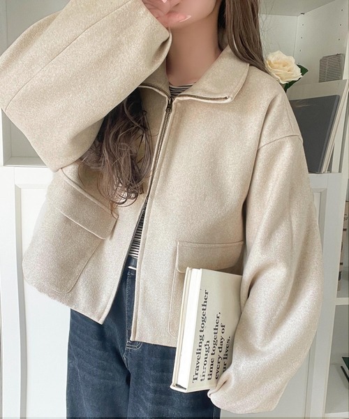 classicalelf（クラシカルエルフ） ブルゾン アウター シンプルなのに