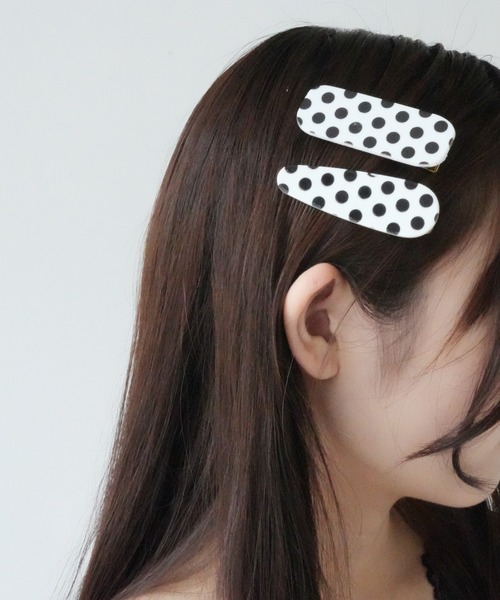 Port（ポート） ヘアピン 「 SORUTT / ソルト 」 ドット柄 2個セット