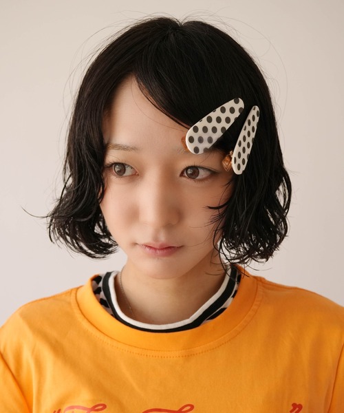 Port（ポート） ヘアピン 「 SORUTT / ソルト 」 ドット柄 2個セット