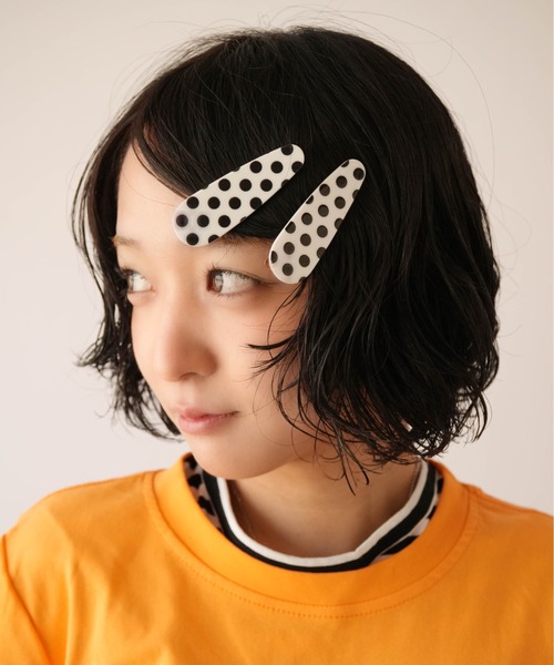 Port（ポート） ヘアピン 「 SORUTT / ソルト 」 ドット柄 2個セット