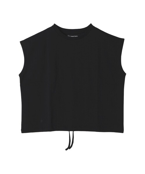 tシャツ SHIPS any:「接触冷感/汗染み防止加工/洗濯機可能」ドロスト フレンチスリーブ TEE レディースの画像