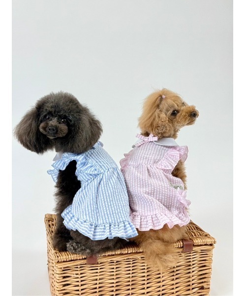 アトリエGG オードリーコート　ピンク　犬服 Atelier G・G「アトリエジジのホームページ」