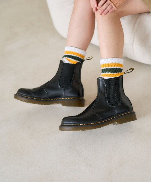 ドクターマーチン　サイドゴアブーツ　ショートブーツ　ブラック　チェルシーブーツ FREAK'S STORE（フリークスストア） 「Dr.Martens」ショートブーツ 4