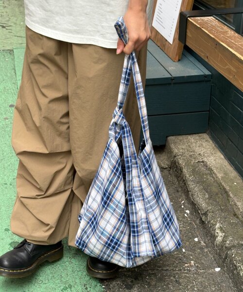CIAOPANIC TYPY ショルダーバッグ 「UNISEX」チェック柄
