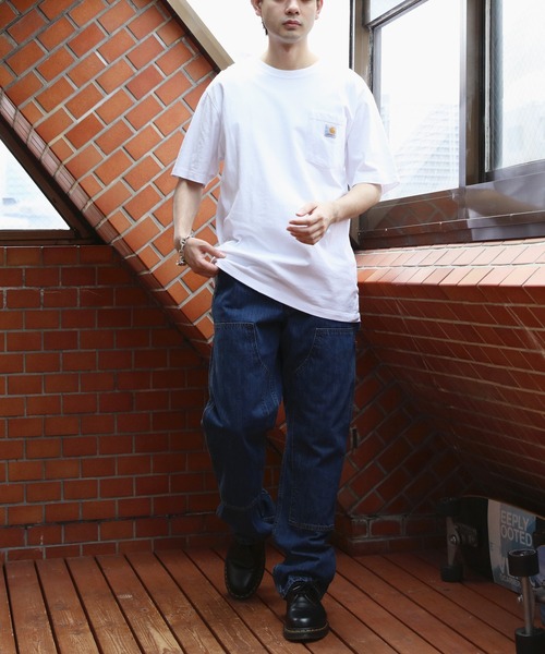 カーハート　ダブルニー　デニム　31inch Carhartt B73 Washed Logger Double Front Work Jean ¥12,100