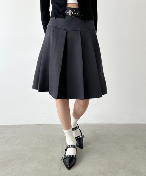 GQボックスプリーツスカート(Black) Mサイズ GQボックスプリーツスカート(Black) Mサイズ GQボックスプリーツ
