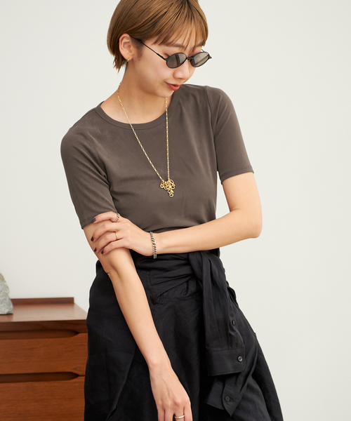 ＊今季＊ Plage Fibril Tシャツ plage tシャツ Fibril Tシャツ メンズ : ZOZOTOWN Yahoo!店
