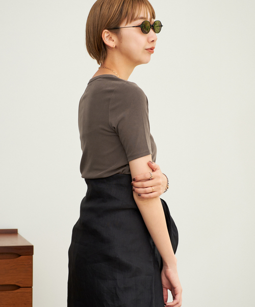 ＊今季＊ Plage Fibril Tシャツ plage tシャツ Fibril Tシャツ メンズ : ZOZOTOWN Yahoo!店